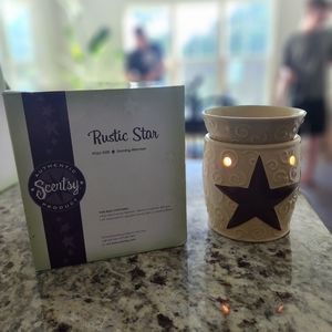 Rustic Star Full Size Scentsy Warmer